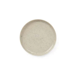 Assiett Bruno 17cm Stengods Spräcklig Beige