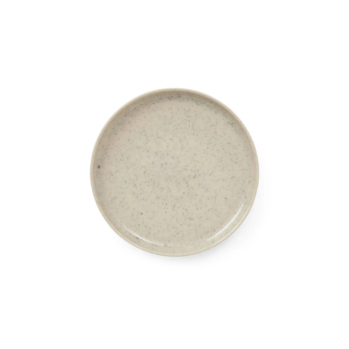 Assiett Bruno 17cm Stengods Spräcklig Beige