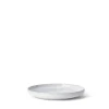 Assiett Bruno Stengods 17cm Vit