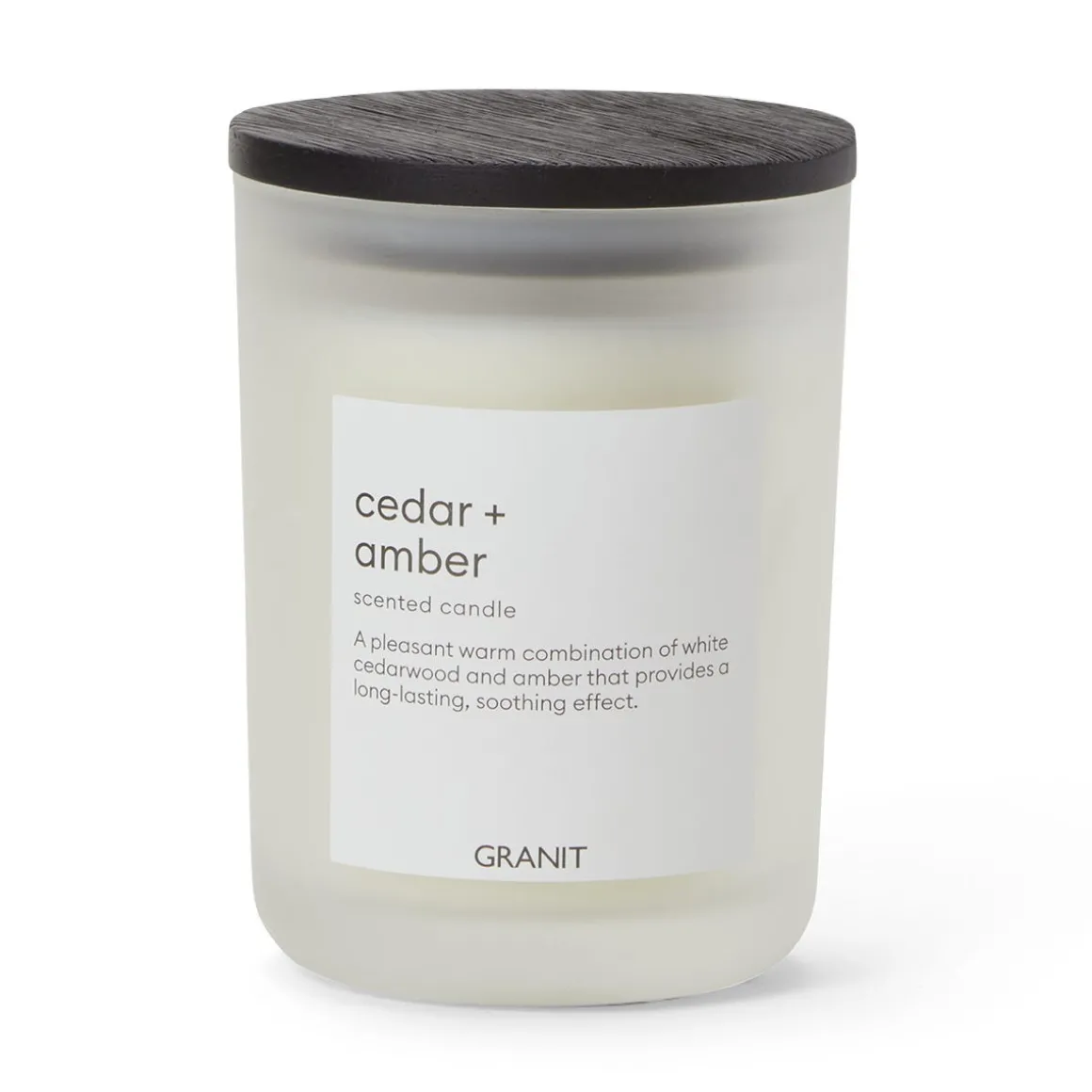 Doftljus Frosted Cedar & Amber