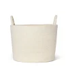 Korg Jute 32x35cm Offwhite