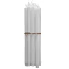 Kronljus Stearin 35cm 10-p Vit