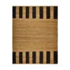 Matta Jute 170x240cm Natur/Svart