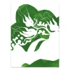 Poster Lisa Sander Green Detail 30x40cm
