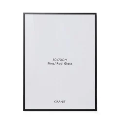 Ram 50x70cm Svart