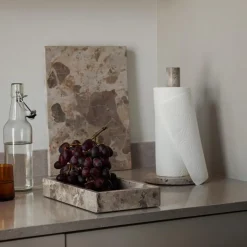 Serveringsbräda 25x35cm Marmor Beige