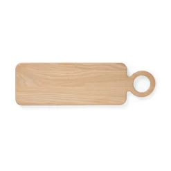 Skärbräda Loop 46x14cm Ask