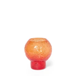 Skruf Ljuslykta 10x10cm Orange