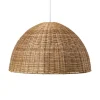 Taklampa Rotting 50cm Natur
