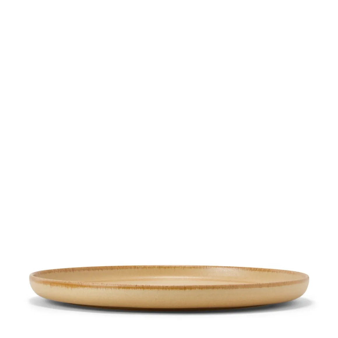 Tallrik Bruno Stengods 28cm Ljus Ockra