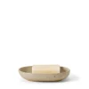 Tvålfat Ovalt 13x9,5cm Porslin Beige