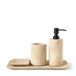 Tvålfat 9x12cm Marmor Sand