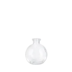 Vas Stickling Rund 10x8,8cm Klar